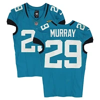 Eric Murray Jacksonville Jaguars Game-Used #29 Teal Nike Jersey vs. Seattle Seahawks on October 12, 2025