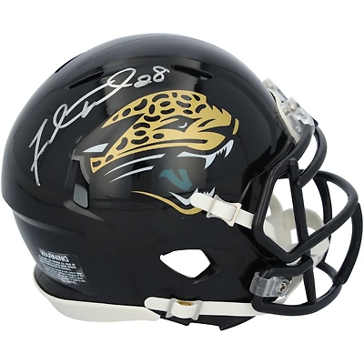 Fred Taylor Jacksonville Jaguars Autographed Riddell 1995-2012 Throwback Speed Mini Helmet  