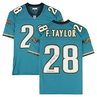 Fred Taylor Jacksonville Jaguars Autographed Teal Mitchell & Ness 1998 Legacy Jersey with "Duuuval" Inscription 