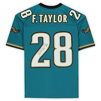 Fred Taylor Jacksonville Jaguars Autographed Teal Mitchell & Ness Legacy Jersey