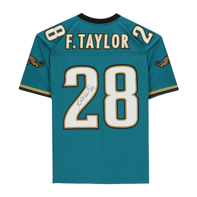 Fred Taylor Jacksonville Jaguars Autographed Teal Mitchell & Ness Legacy Jersey