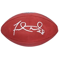 Ballon de football Wilson Duke en couleur, autographié par Fred Taylor des Jaguars de Jacksonville