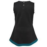Girls Toddler Black Jacksonville Jaguars Cheer Captain Dress with Bloomers