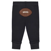 Infant & Newborn WEAR by Erin Andrews Jacksonville Jaguars Three-Piece Turn Me Around Bodysuits Pant Set