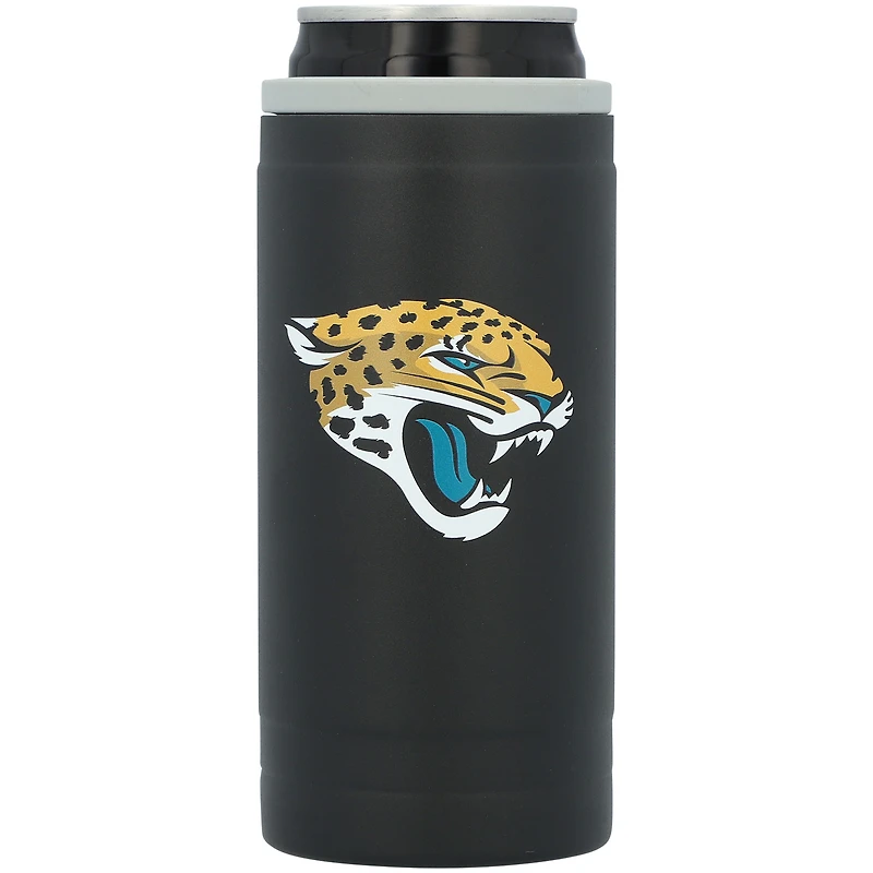 Jaguars de Jacksonville 12 oz. Flipside Powdercoat Slim Refroidisseur de canettes