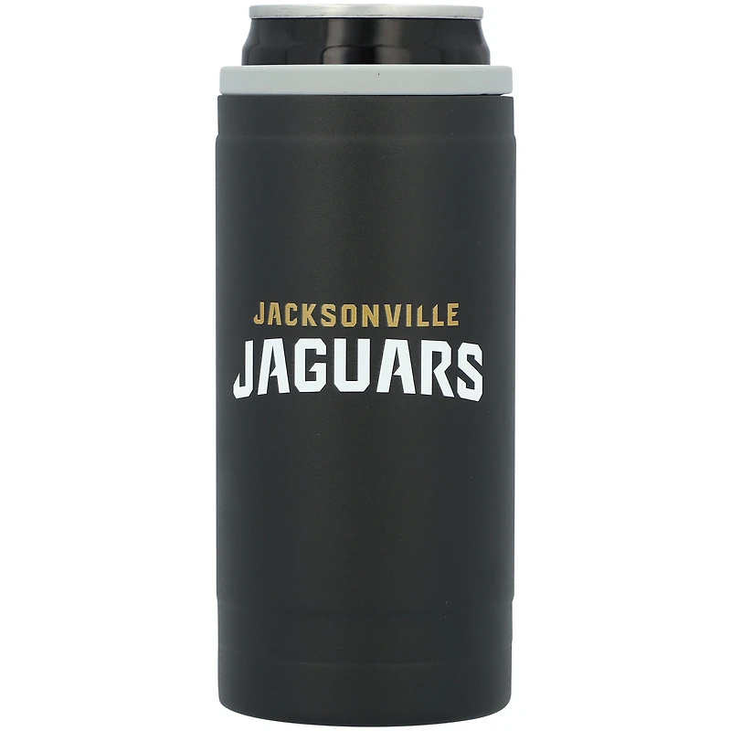 Jaguars de Jacksonville 12 oz. Flipside Powdercoat Slim Refroidisseur de canettes