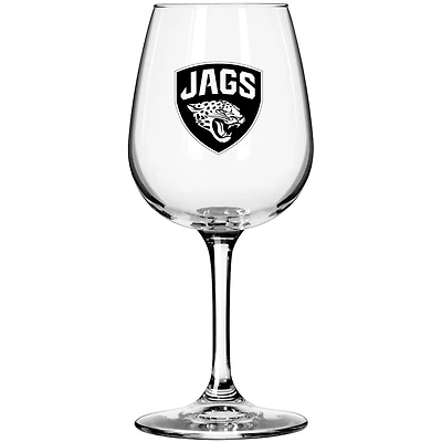 Jaguars de Jacksonville 12oz. Verre à vin à pied Gameday