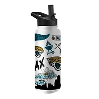 Jaguars de Jacksonville 34 oz. Bouteille Quencher native