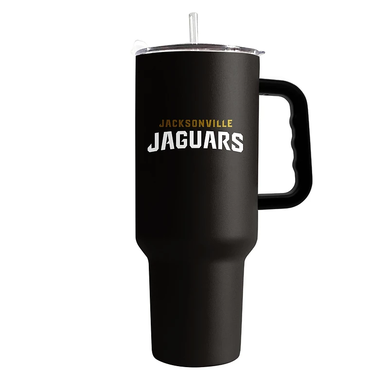 Jaguars de Jacksonville 40 oz. Gobelet de voyage avec poignée
