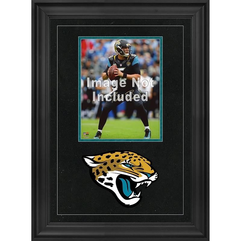 Jacksonville Jaguars Deluxe 8'' x 10'' Vertical Photograph Frame with Team Logo