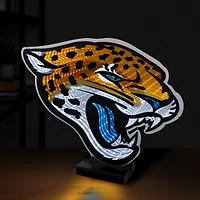 Lumière LED Infinity avec logo des Jaguars de Jacksonville
