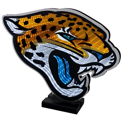 Lumière LED Infinity avec logo des Jaguars de Jacksonville
