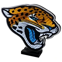 Lumière LED Infinity avec logo des Jaguars de Jacksonville