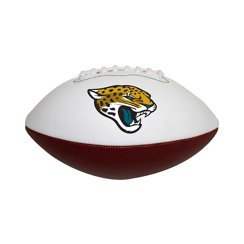 Ballon de football commémoratif autographié en relief des Jaguars de Jacksonville