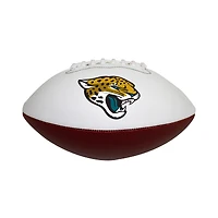 Ballon de football commémoratif autographié en relief des Jaguars de Jacksonville