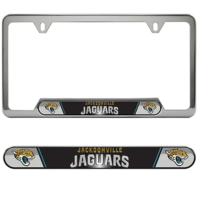Logo Brands  Jacksonville Jaguars Embossed License Plate Frame