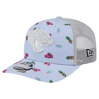 Men's New Era  Light Blue Jacksonville Jaguars Adventure Surfboard 9SEVENTY Adjustable Hat