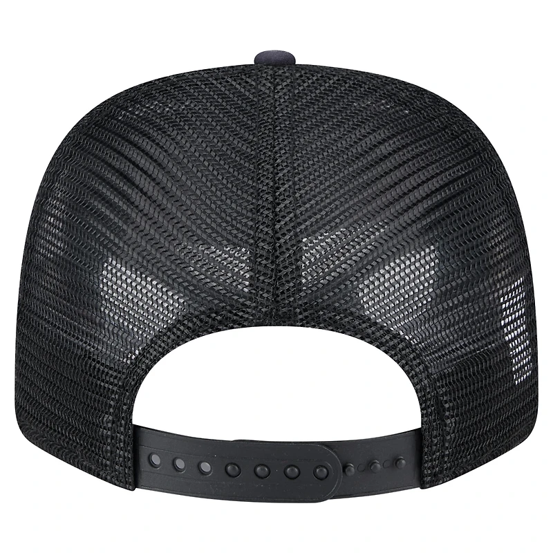 Men's New Era  Navy/Black Jacksonville Jaguars Adventure Drinks Pattern 9SEVENTY Stretch-Snap Hat