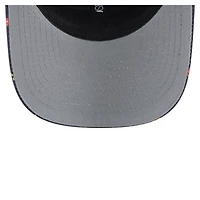 Men's New Era  Navy/Black Jacksonville Jaguars Adventure Drinks Pattern 9SEVENTY Stretch-Snap Hat