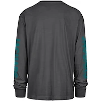 Men's '47 Black Jacksonville Jaguars Cairn Ravine Foundation Long Sleeve T-Shirt