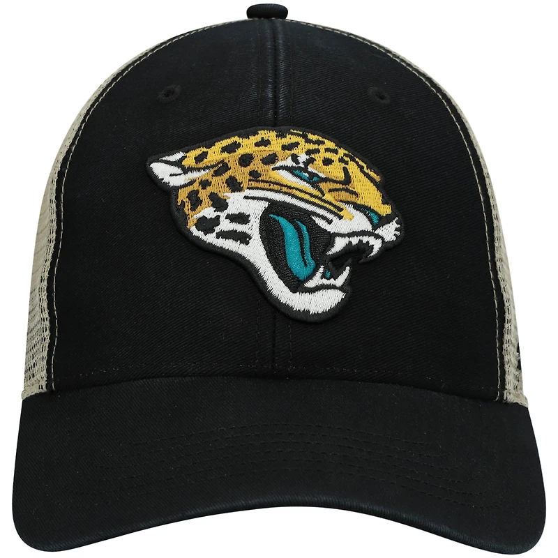 Men's '47 Black Jacksonville Jaguars Flagship MVP Snapback Hat