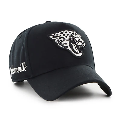 Casquette ajustable noire Jacksonville Jaguars Foundation Offside '47 pour homme