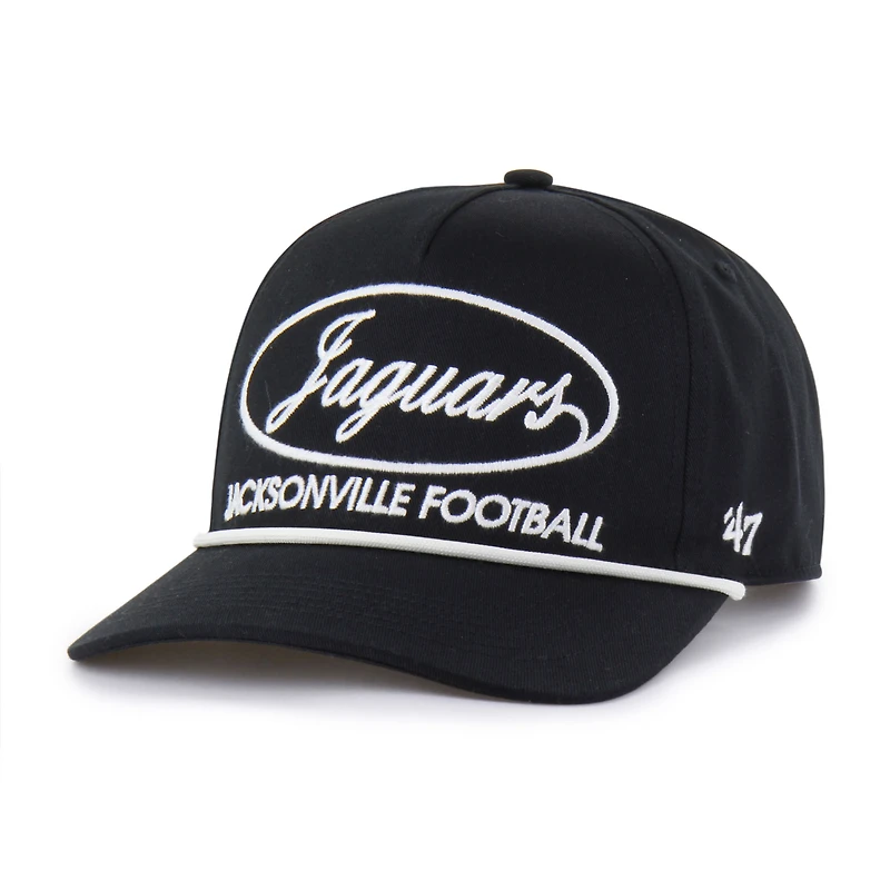 Casquette ajustable Foundational Hitch noire '47 pour homme des Jaguars de Jacksonville