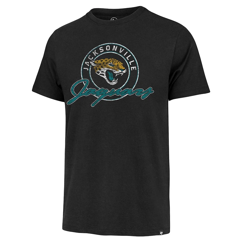 T-shirt noir avec sonnerie Franklin des Jaguars de Jacksonville '47 pour hommes