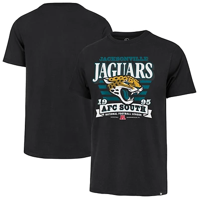 T-shirt noir à rayures « 47 » pour homme, motif Franklin des Jaguars de Jacksonville