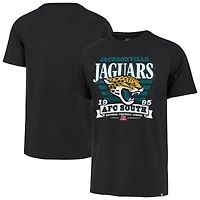 T-shirt noir à rayures « 47 » pour homme, motif Franklin des Jaguars de Jacksonville