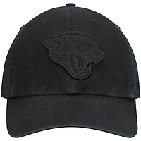Casquette réglable '47 Black Jacksonville Jaguars Team Tonal Clean Up pour homme