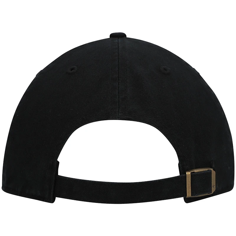 Casquette réglable '47 Black Jacksonville Jaguars Team Tonal Clean Up pour homme