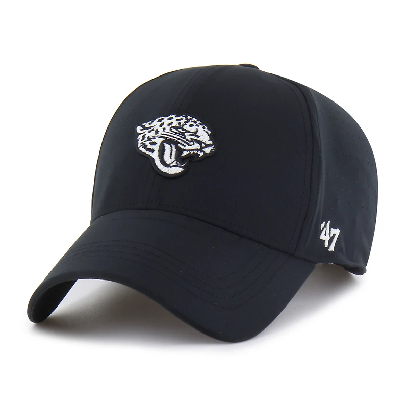 Men's '47  Black Jacksonville Jaguars Vent MVP Adjustable Hat