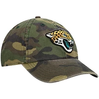 Men's '47 Camo Jacksonville Jaguars Woodland Clean Up Adjustable Hat