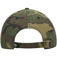 Men's '47 Camo Jacksonville Jaguars Woodland Clean Up Adjustable Hat