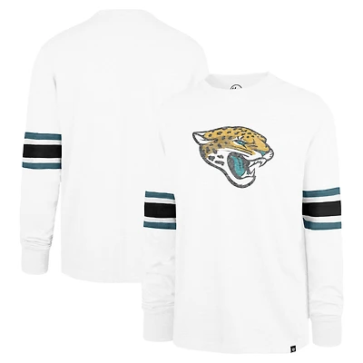 T-shirt à manches longues blanc '47 Jacksonville Jaguars Gridiron Premier Brex pour homme