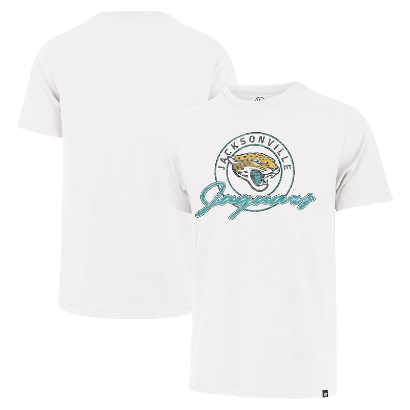 T-shirt Franklin '47 pour hommes, blanc, Jacksonville Jaguars Ring Tone
