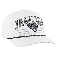 Casquette ajustable blanche Jacksonville Jaguars Roscoe Speckle '47 pour homme