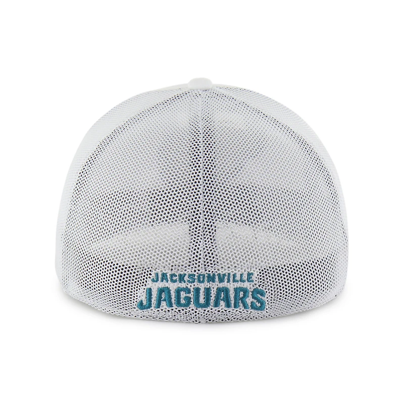 Casquette extensible blanche « 47 Jacksonville Jaguars Snowball Trophy » pour homme