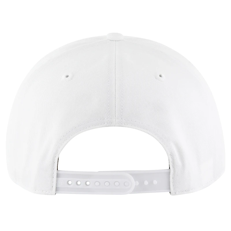 Men's '47 White Jacksonville Jaguars Wave Speckle Hitch Rope Adjustable Hat