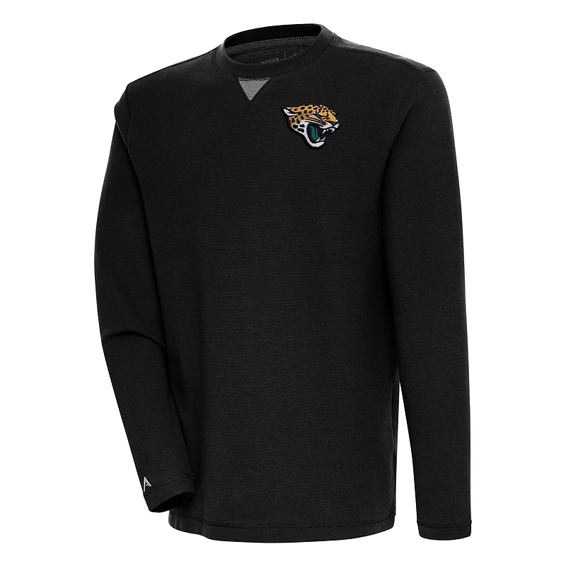 Sweat-shirt à capuche Flier Bunker noir Antigua pour homme des Jaguars de Jacksonville