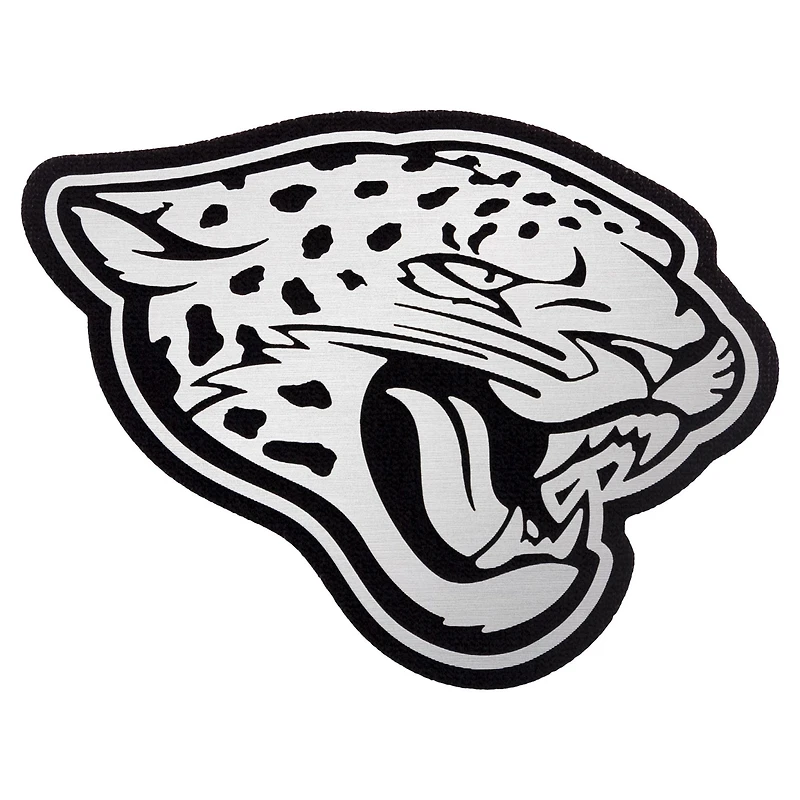 Sweat à capuche zippé intégral Antigua Black Jacksonville Jaguars avec logo métallisé Legacy pour homme