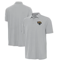 Men's Antigua Gray Jacksonville Jaguars Era Polo