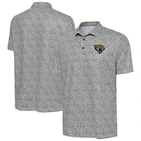 Polo gris antigua à imprimé fleuri Jacksonville Jaguars Field pour homme