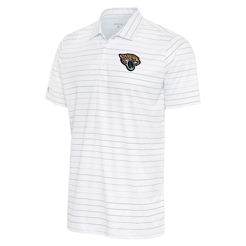 Men's Antigua White/Cream Jacksonville Jaguars Ryder Polo