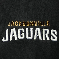 Veste en molleton entièrement zippée Houston Jaguars de Jacksonville pour homme, noire
