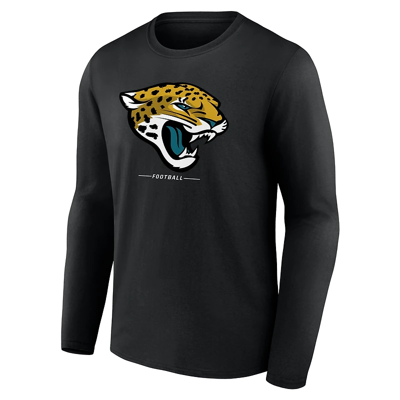 Men's Jacksonville Jaguars Team Lockup Long Sleeve T-Shirt