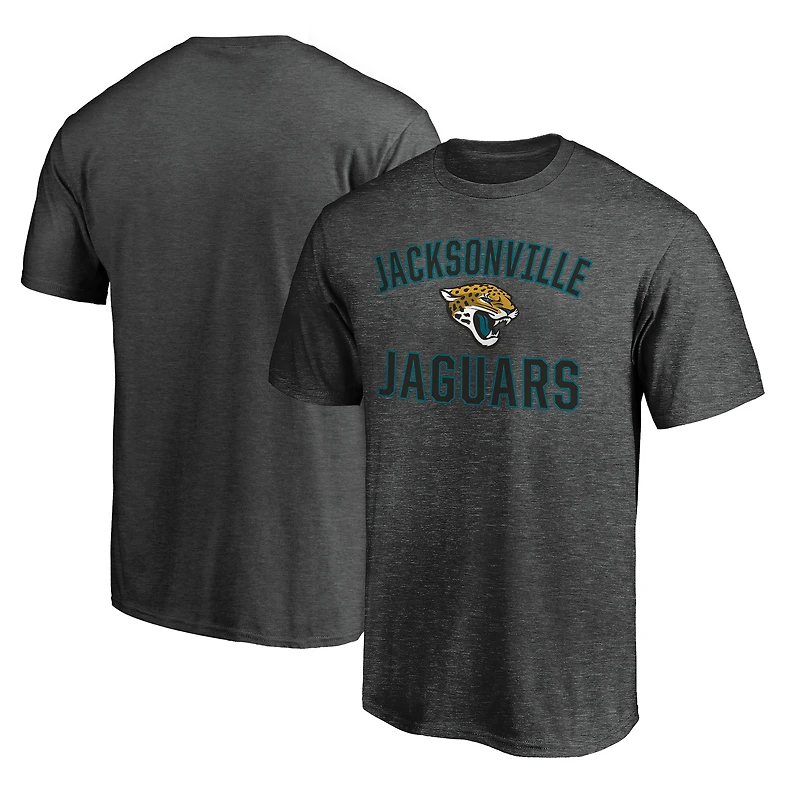 Men's  Charcoal Jacksonville Jaguars Victory Arch T-Shirt