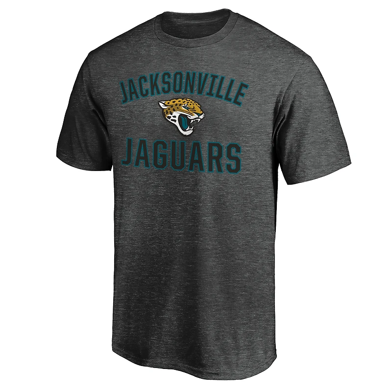 Men's  Charcoal Jacksonville Jaguars Victory Arch T-Shirt