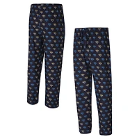 Pantalon en tricot noir Record All Over des Jaguars de Jacksonville Concepts Sport pour hommes